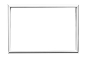 Fototapeta premium Frame isolated on white background.