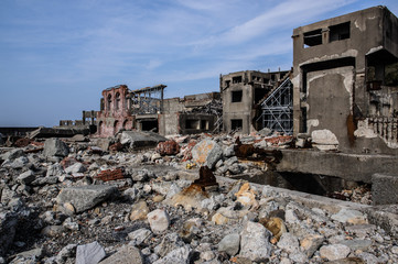 Hashima (Battleship Island) Nagasaki, Japan
