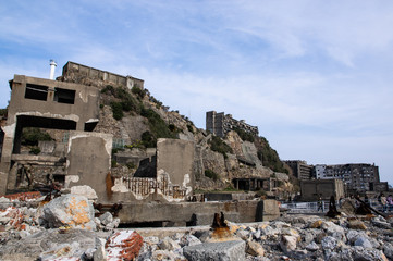 Hashima (Battleship Island) Nagasaki, Japan