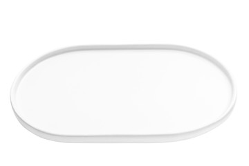 plate isolated on white background.