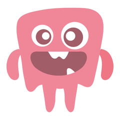 Obraz premium crazy monster comic character