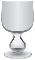 Classic glass of absinthe