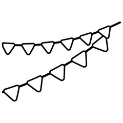 garlands party hanging icon