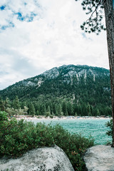 Obraz premium lake in the mountains