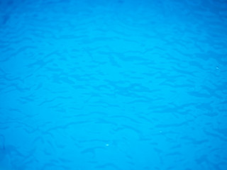 雨／波紋／水面