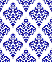 porcelain damask pattern
