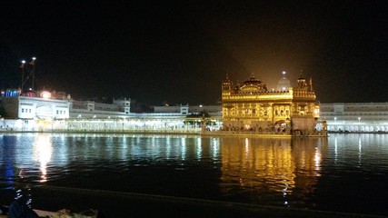 Fototapeta na wymiar Amritsar Gurudwara. Has its own importance
