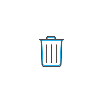 Gerbage icon design. Essential icon vector illustration