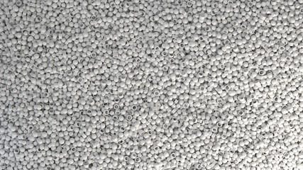 Pile of white primitives