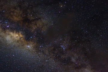 Stars and galaxy outer space sky night universe black starry background of shiny starfield