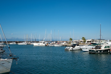 Fototapeta premium Marina di Pisa in der Toskana, Italien
