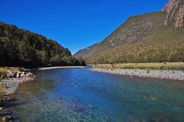 Milford sound fjord, New Zealand