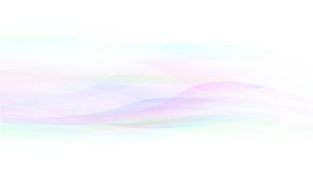 Obraz premium パステルカラーのウェーブ（抽象的な背景）