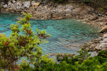 Capo Testa auf Sardinien, Italien