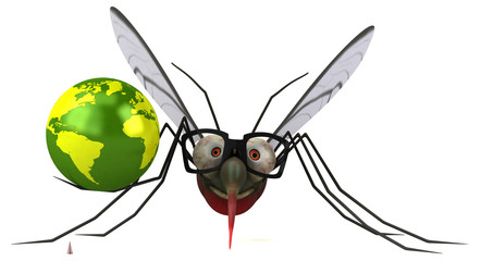 Mosquito - 3D Illustration