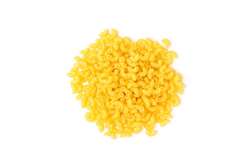 Pasta isolated on white background.