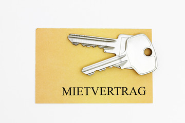 Mietvertrag Wohnungsschlüssel