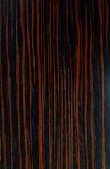 Wood texture with natural pattern for design and decoration. Ebony