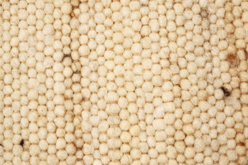 Fabric texture background. White macro cotton fabric