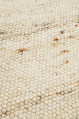 Fabric texture background. White macro cotton fabric