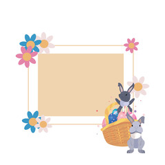 rabbit egg label easter