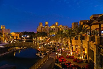 Madinat Jumeirah, Dubai Light Illumination