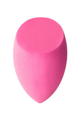 Pink sponge isolated