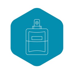 Perfume icon. Outline illustration of perfume vector icon for web