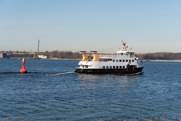 Das Fahrgastschiff 