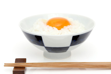 玉子かけご飯　食べ物