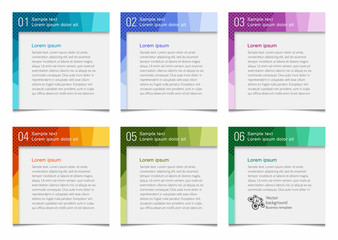 Banner and heading design, Vector graphics