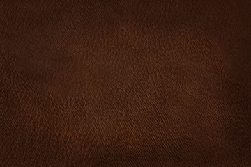Close up of brown leather texture background with seamless pattern.