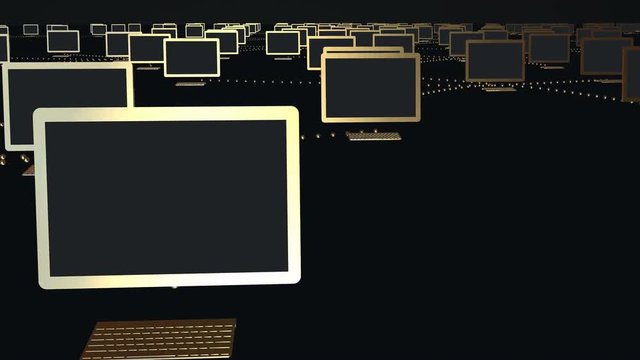 Computer Network in motion