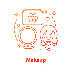 Makeup concept icon