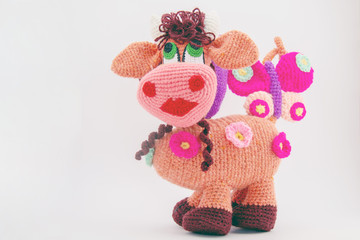 Soft, pleasant toys of river work, amigurumi