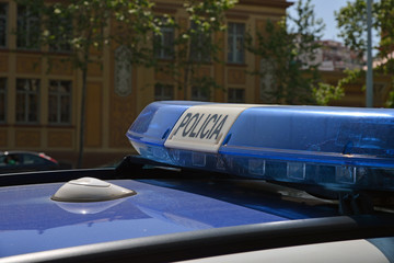 The police siren