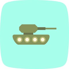 Illustration Tank Icon © IYIKON