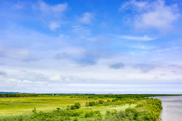 十勝川河口に架かる橋