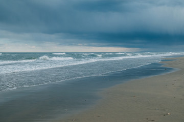 Strand in Marseillan Plage in Südfrankreich