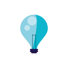 light bulb isolated icon