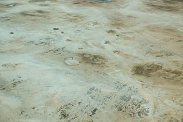 abandoned desert house