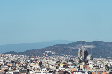 Panorama sur la ville de Barcelone
