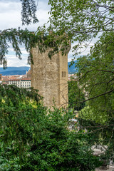 The City gate of San Niccolo in Florence, Italy