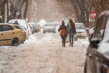 Winter Walk Bucharest