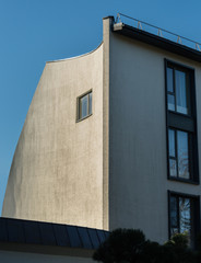 Building with window.