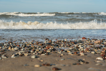 Scene of Baltic sea.