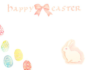 水彩イースターフレーム