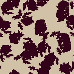 Urban UFO camouflage of various shades of beige and red colors