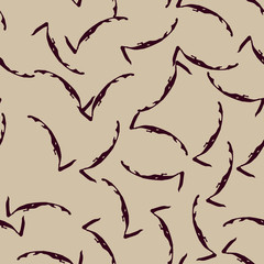 Urban UFO camouflage of various shades of beige and red colors