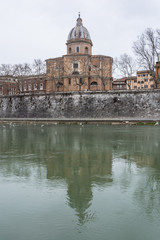 Fototapeta na wymiar San Giovanni Battista dei Fiorentini